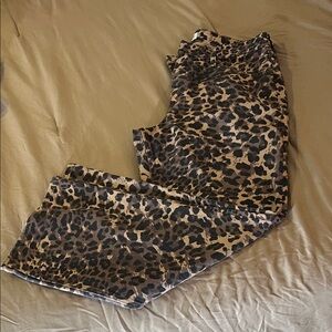 Abercrombie & Fitch Animal Print Jeans